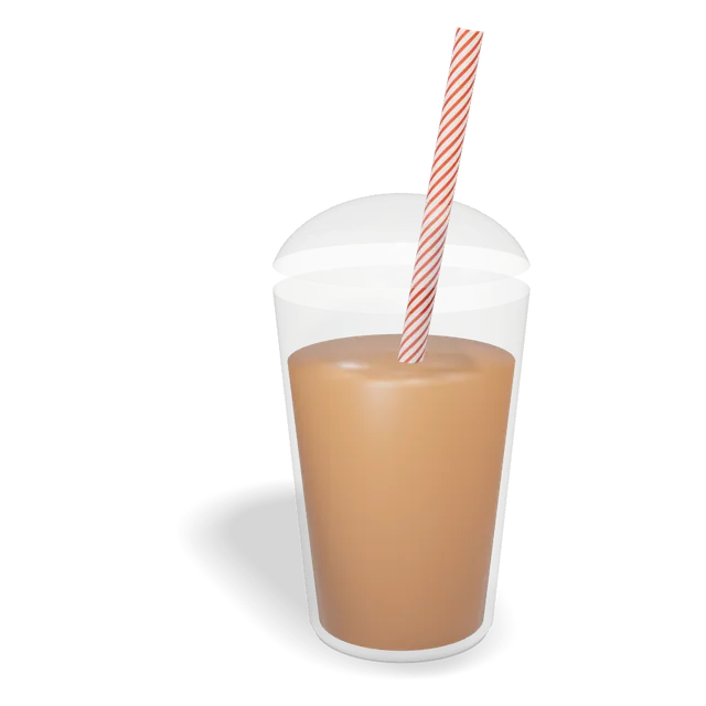 Shake glass, clear PP